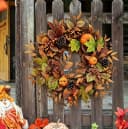 Bomiclss Dekokranz 45cm Herbst-Beerenkranz Bunt Bild 1
