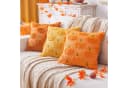 Sorvyzxn Kissenbezüge 2er Set Orange Kürbis-Herbstmotiv Bild 1