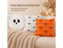 Sorvyzxn Kissenbezüge 2er Set Halloween Geistermotiv Polyester Bild 3
