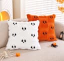 Sorvyzxn Kissenbezüge 2er Set Halloween Geistermotiv Polyester Bild 5