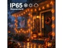 nsihing LED-Lichterkette Halloween Kürbis 20 LEDs IP65 Batteriebetrieben Bild 3
