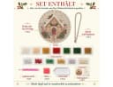 Sorvyzxn Weihnachtsfigur Diamant-Bastelset 25x25cm mit Strasssteinen Bild 3