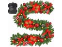 nsihing LED-Girlande 2,7m 30 LED 8 Modi Timer Weihnachten Bild 2
