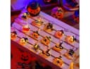 nsihing LED-Lichterkette Halloween 3 m 20 LEDs Kürbis & Geister Bild 4