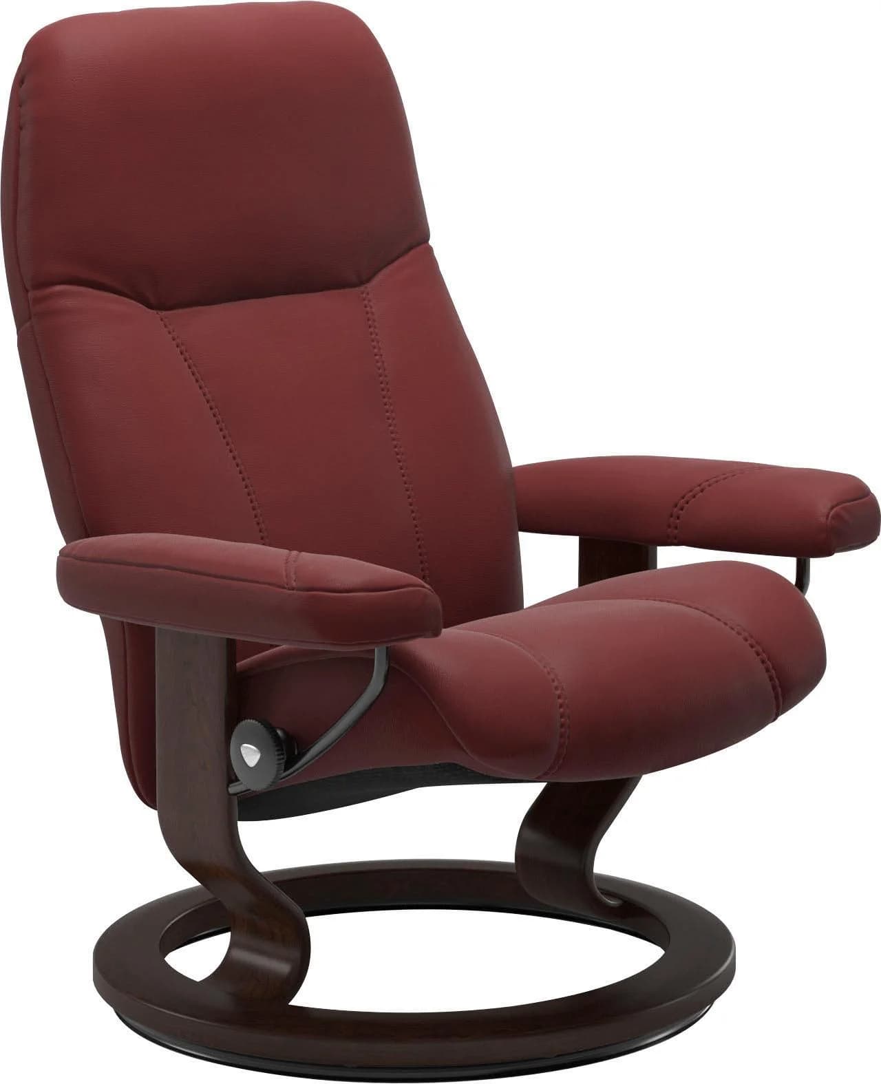 Stressless Consul Relaxsessel Leder Cherry Paloma Braun