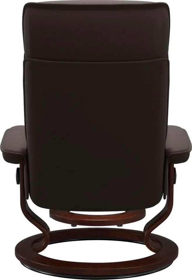 Stressless Admiral Fußhocker Braun BATICK Leder Classic Base