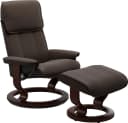 Stressless Admiral Fußhocker Braun BATICK Leder Classic Base Bild 2