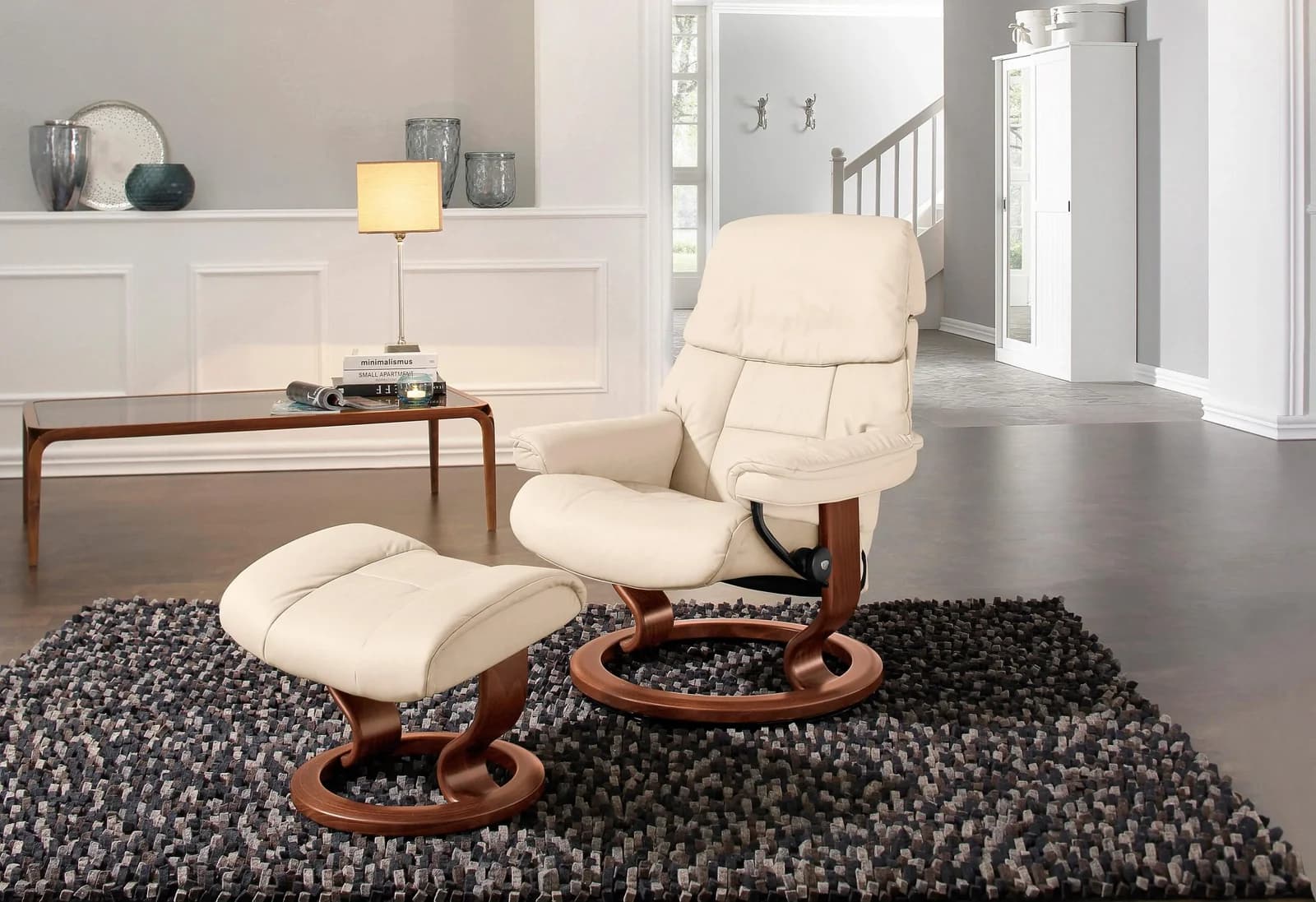 Relaxsessel STRESSLESS Ruby Beige Batick-Leder