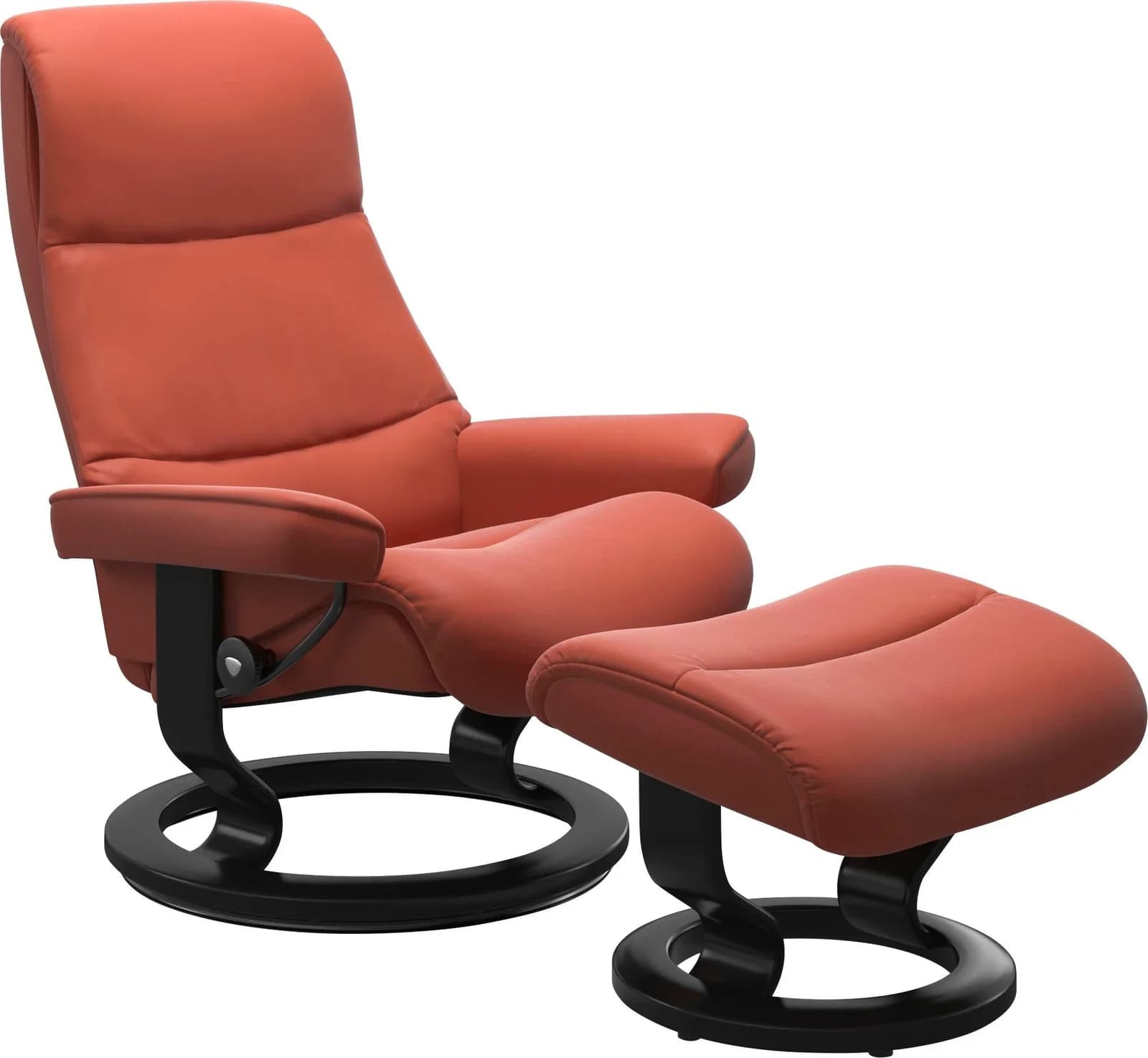 Fußhocker STRESSLESS View Braun Henna mit Classic Base