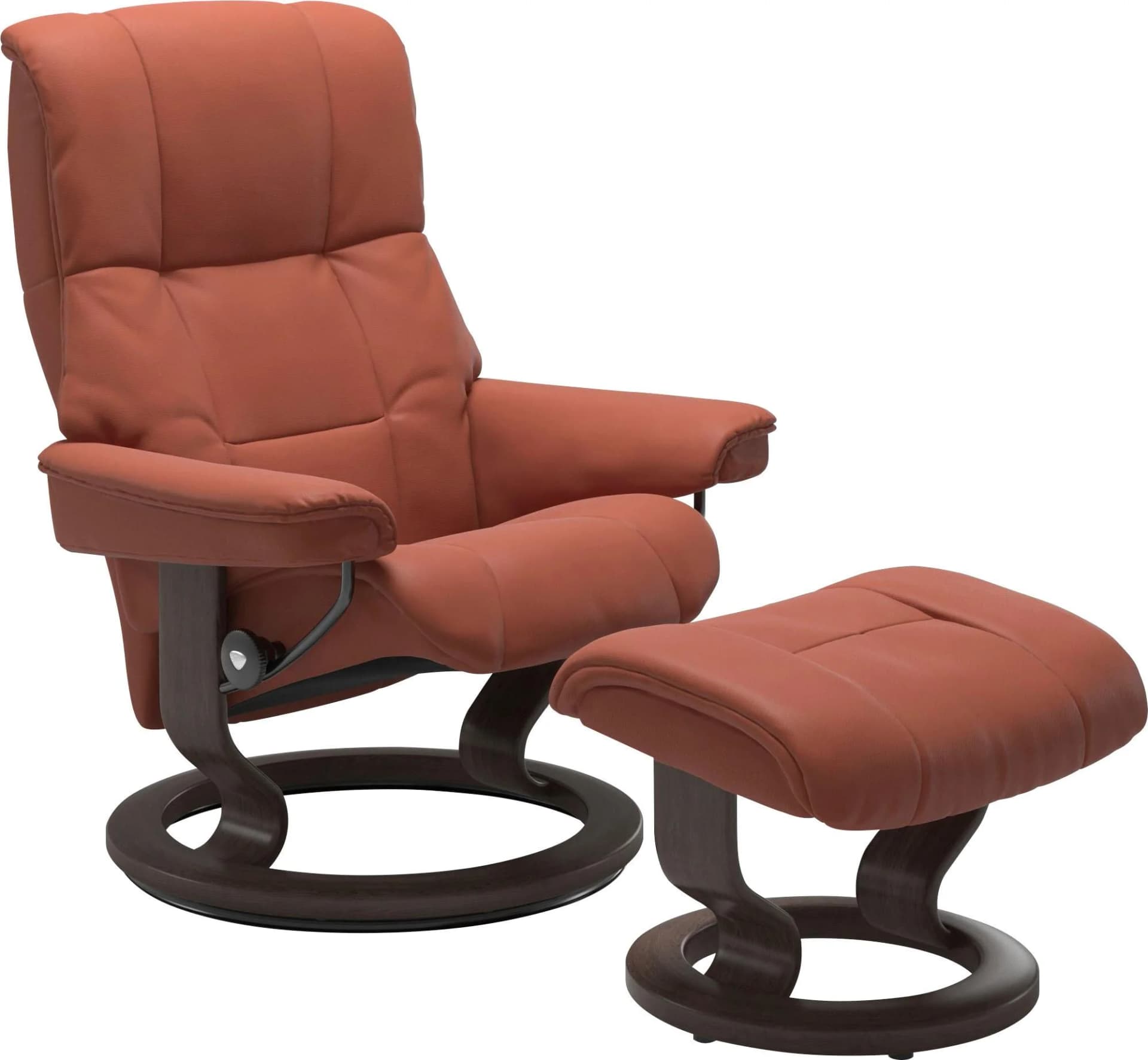 STRESSLESS Fußhocker Mayfair Leder PALOMA Rot