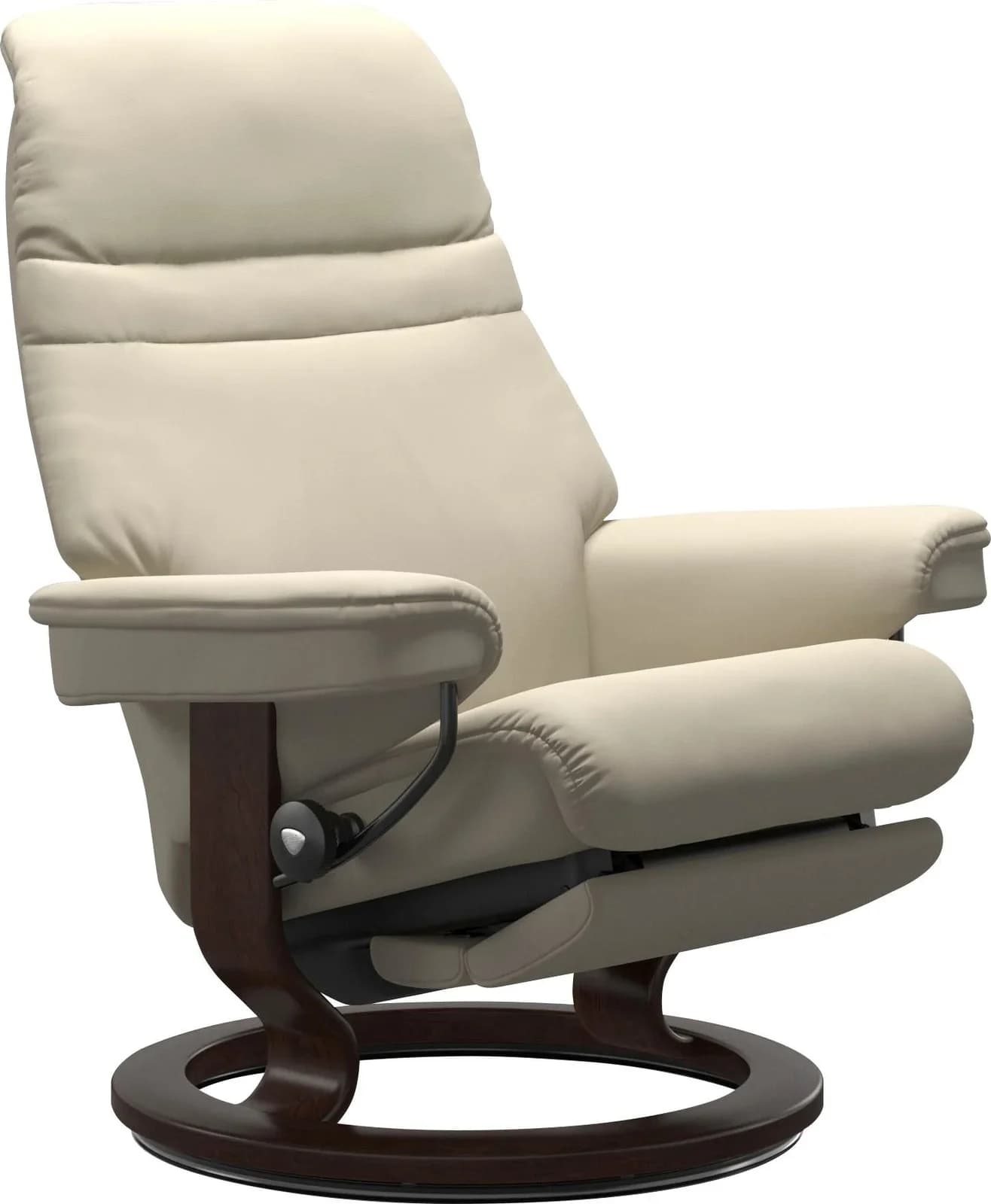 STRESSLESS Sunrise Relaxsessel Beige Leder Elektrisch Verstellbar