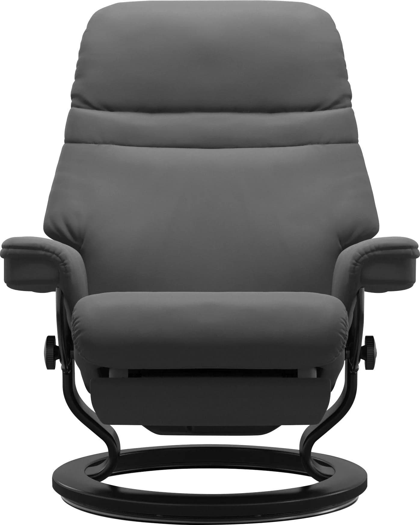 Stressless Relaxsessel Sunrise Grau Leder BATICK