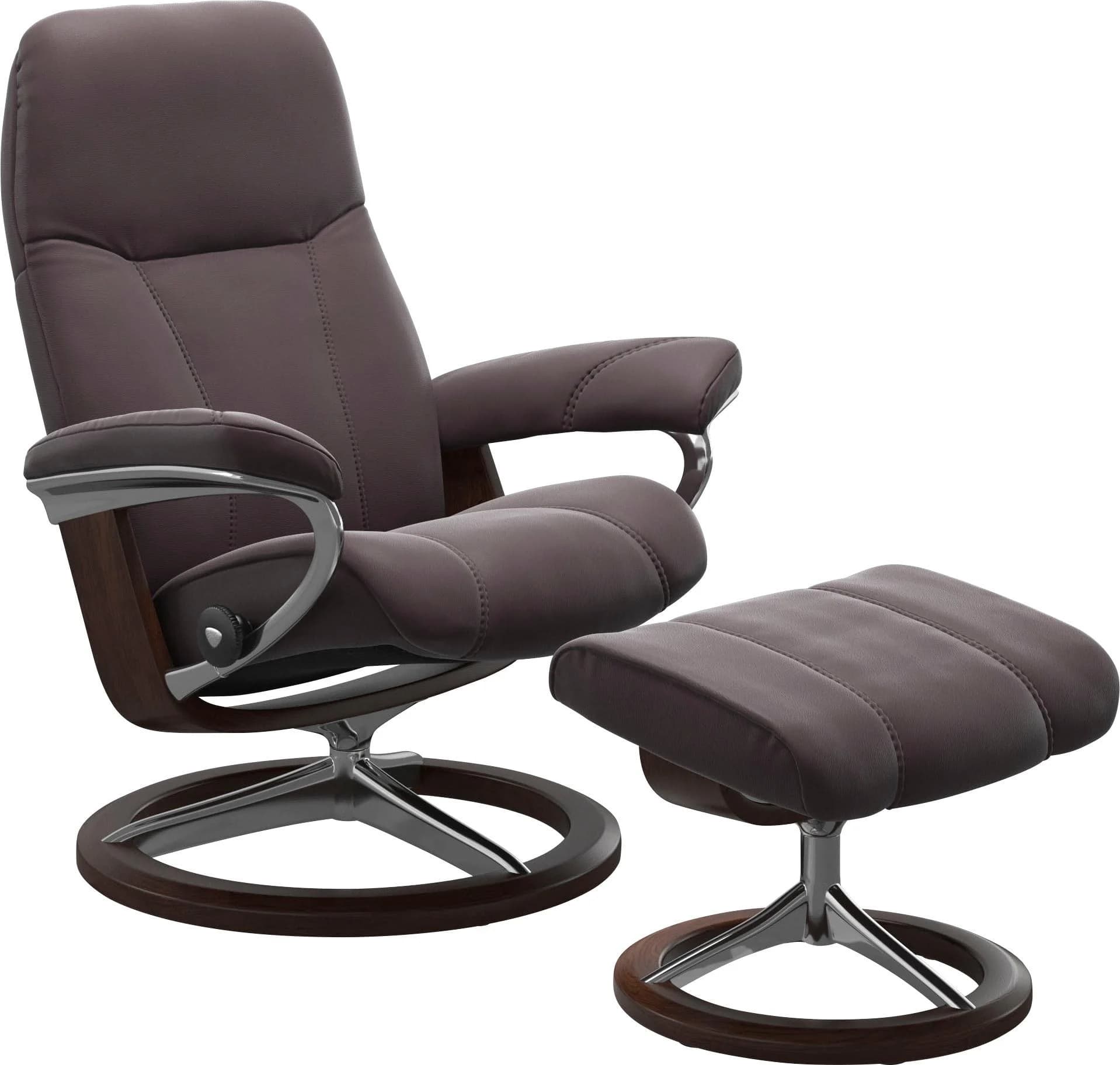 STRESSLESS Consul Relaxsessel Bordeaux Leder