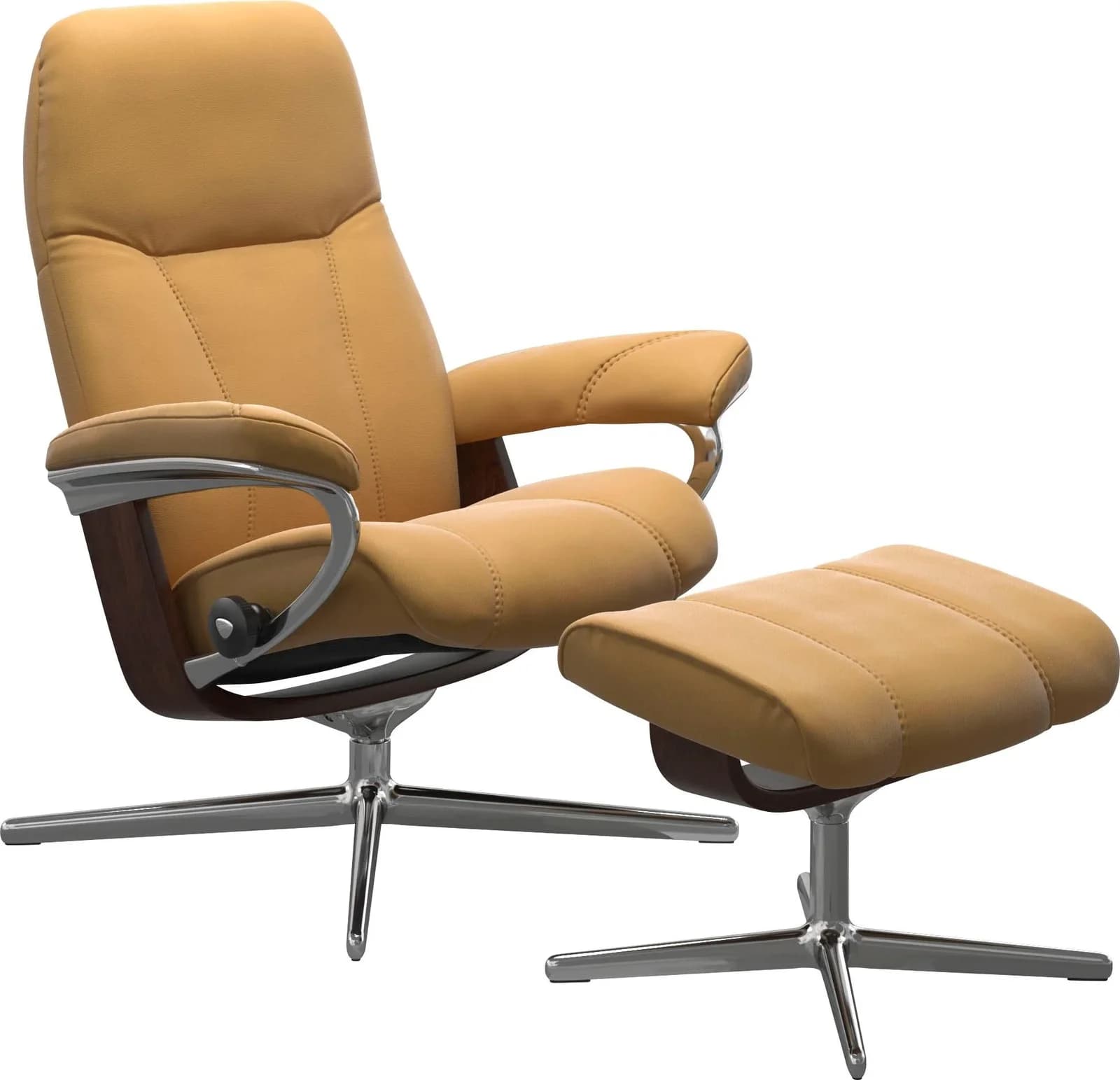 STRESSLESS Consul Relaxsessel honey PALOMA mit Hocker