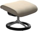 Stressless Admiral Fußhocker Beige BATICK Leder Signature Base Bild 2