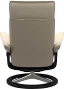 Stressless Admiral Fußhocker Beige BATICK Leder Signature Base Bild 3
