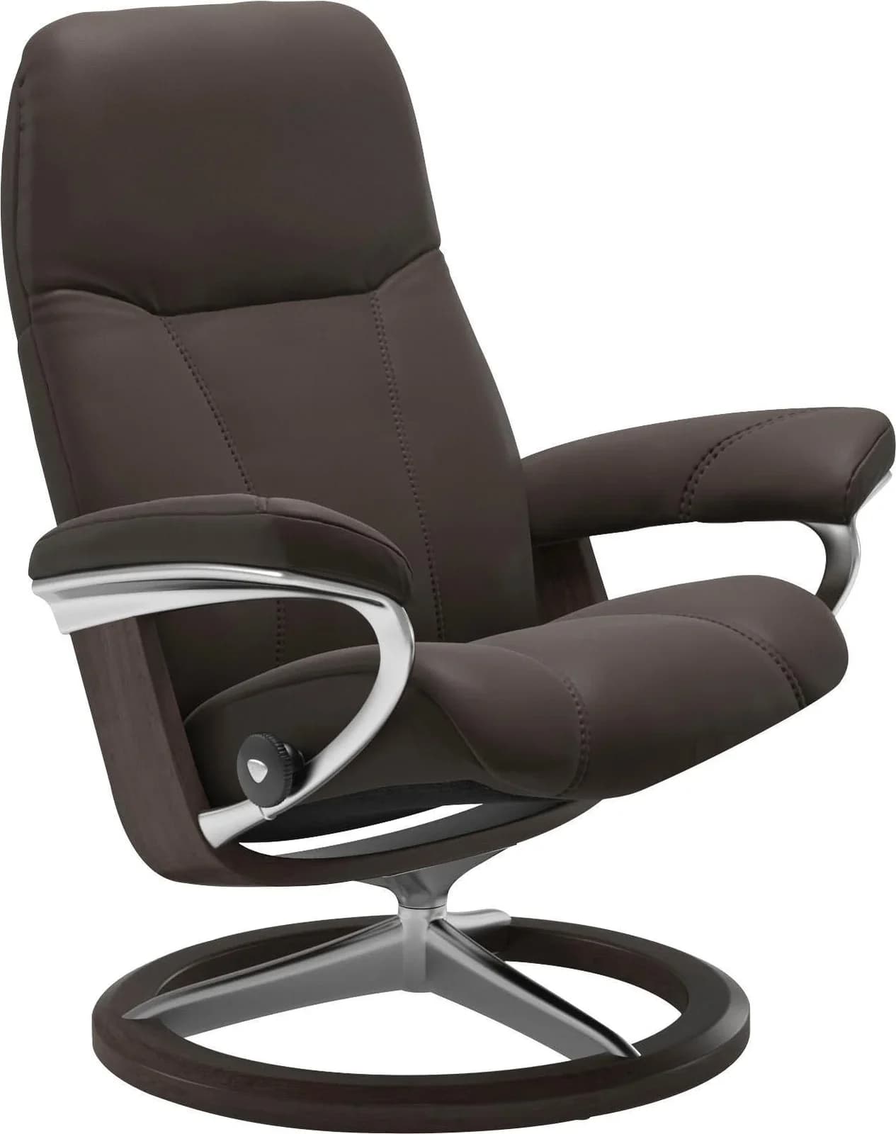 Relaxsessel STRESSLESS Consul Braun Leder BATICK