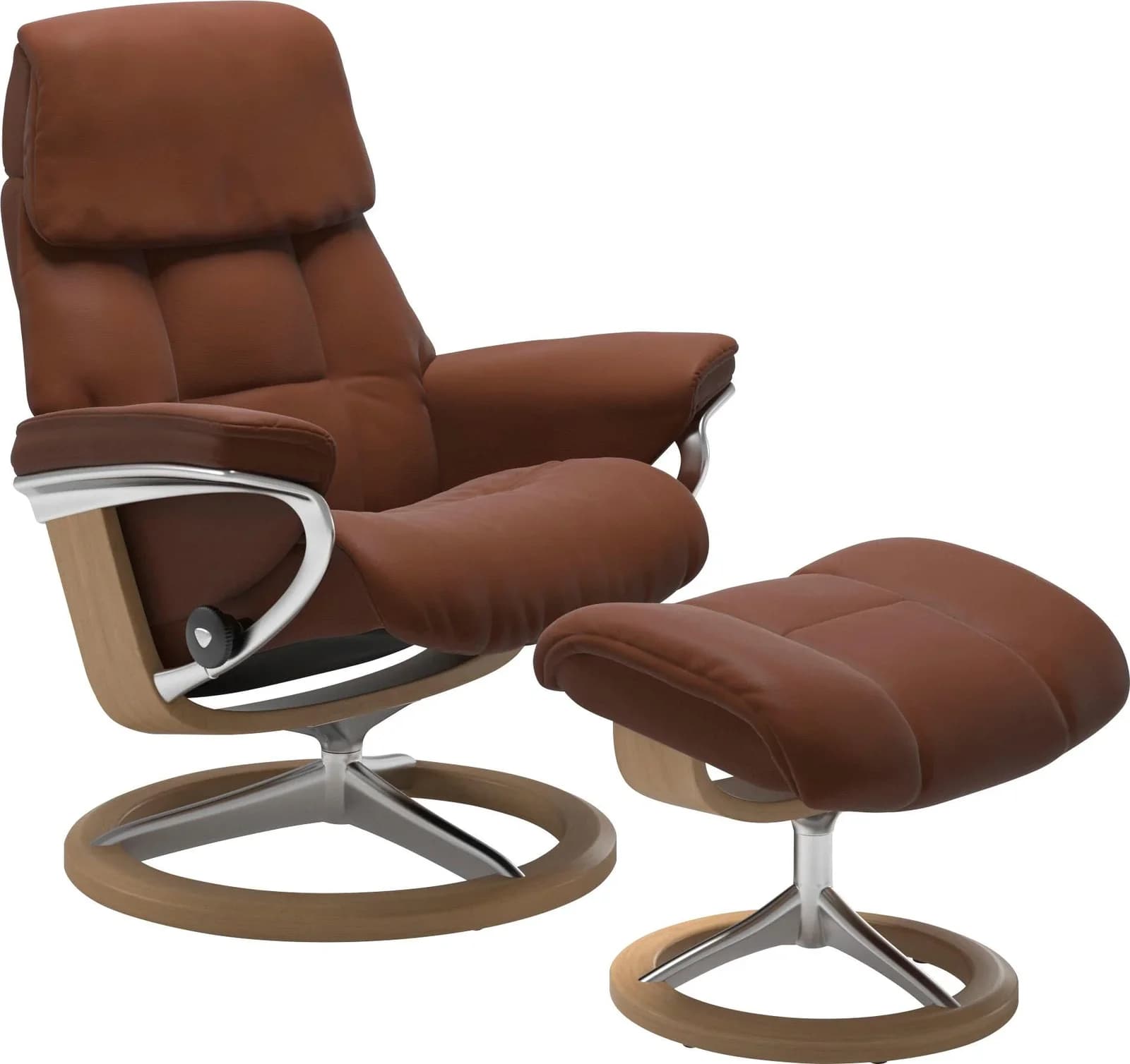 STRESSLESS Hocker Ruby copper PALOMA mit Signature Base
