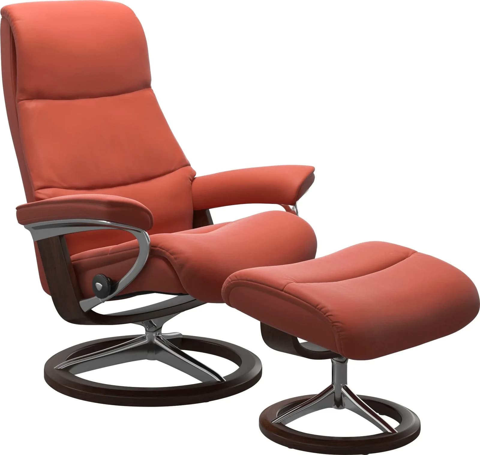 STRESSLESS Fußhocker View Braun Henna