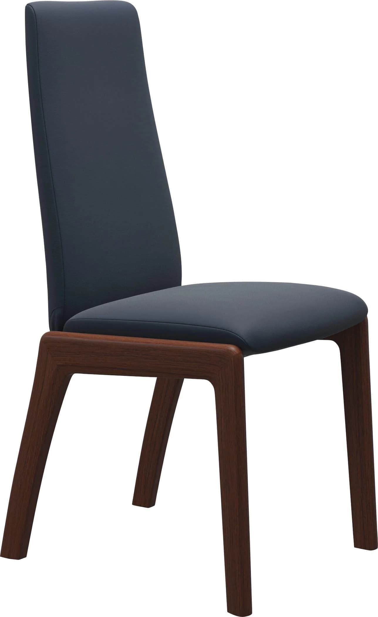 Polsterstuhl STRESSLESS Laurel Blau Walnuss Leder PALOMA