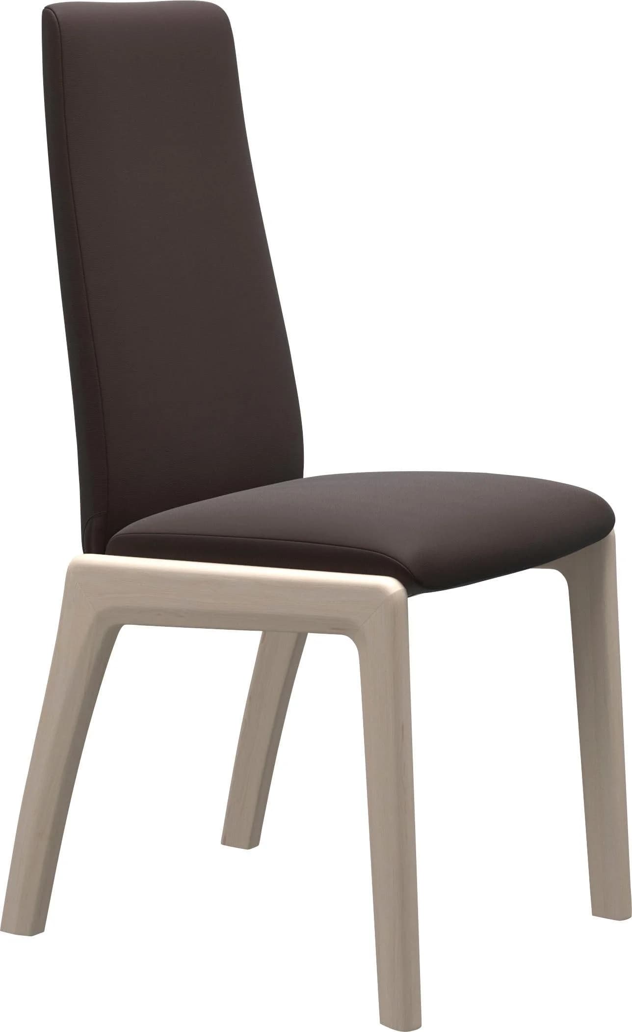 STRESSLESS Laurel Polsterstuhl braun Leder PALOMA Eiche