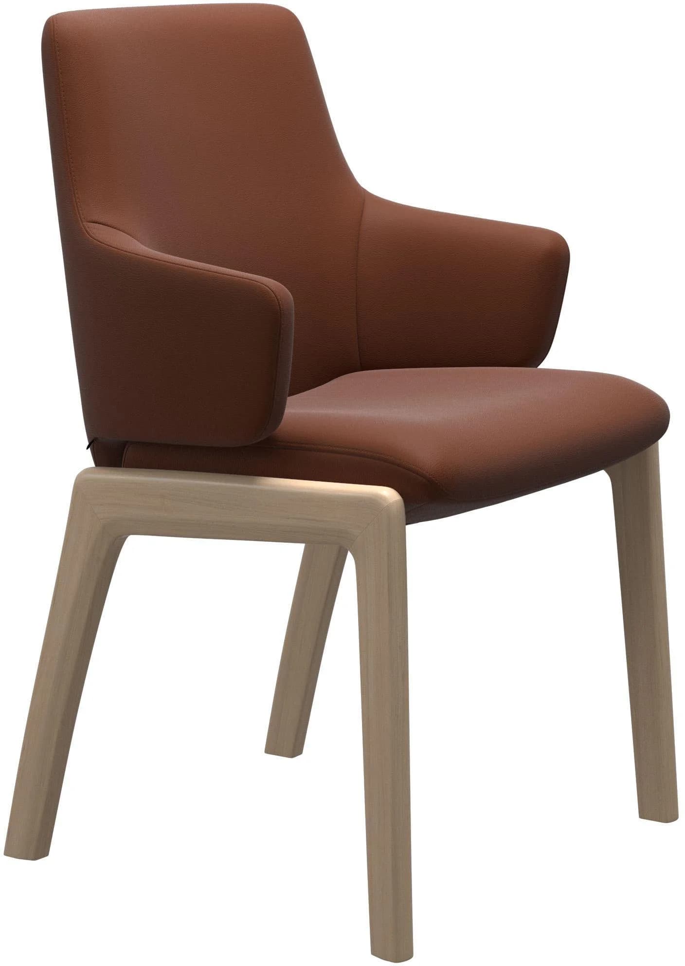 Stressless Laurel Low Back Esszimmerstuhl Walnuss Leder
