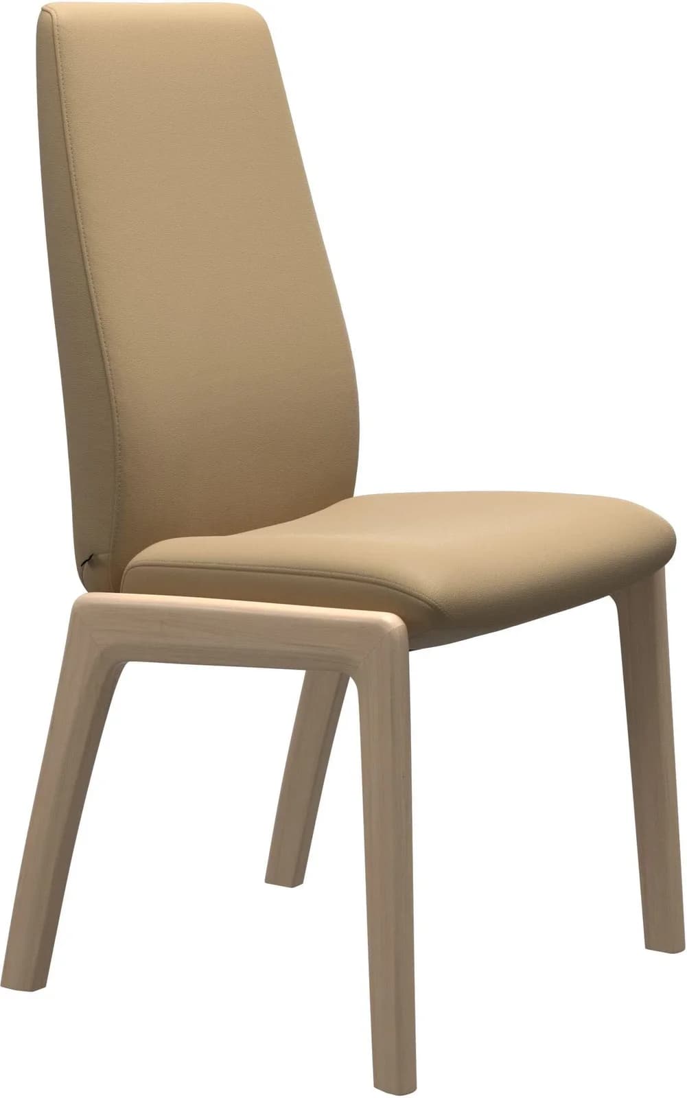Stressless Laurel Polsterstuhl Beige Leder Walnuss High Back