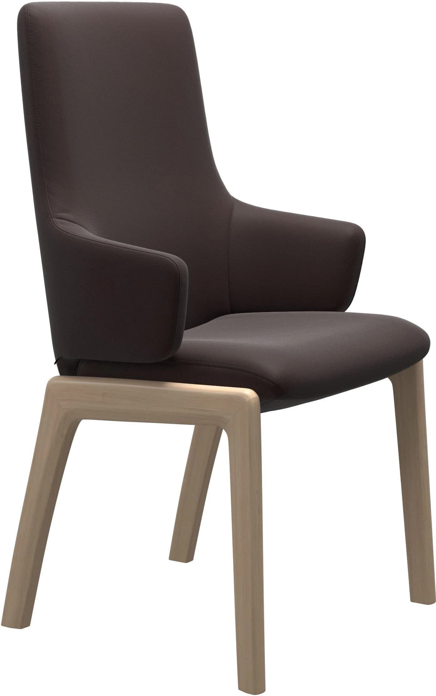 STRESSLESS Laurel Polsterstuhl Leder PALOMA Walnuss High Back