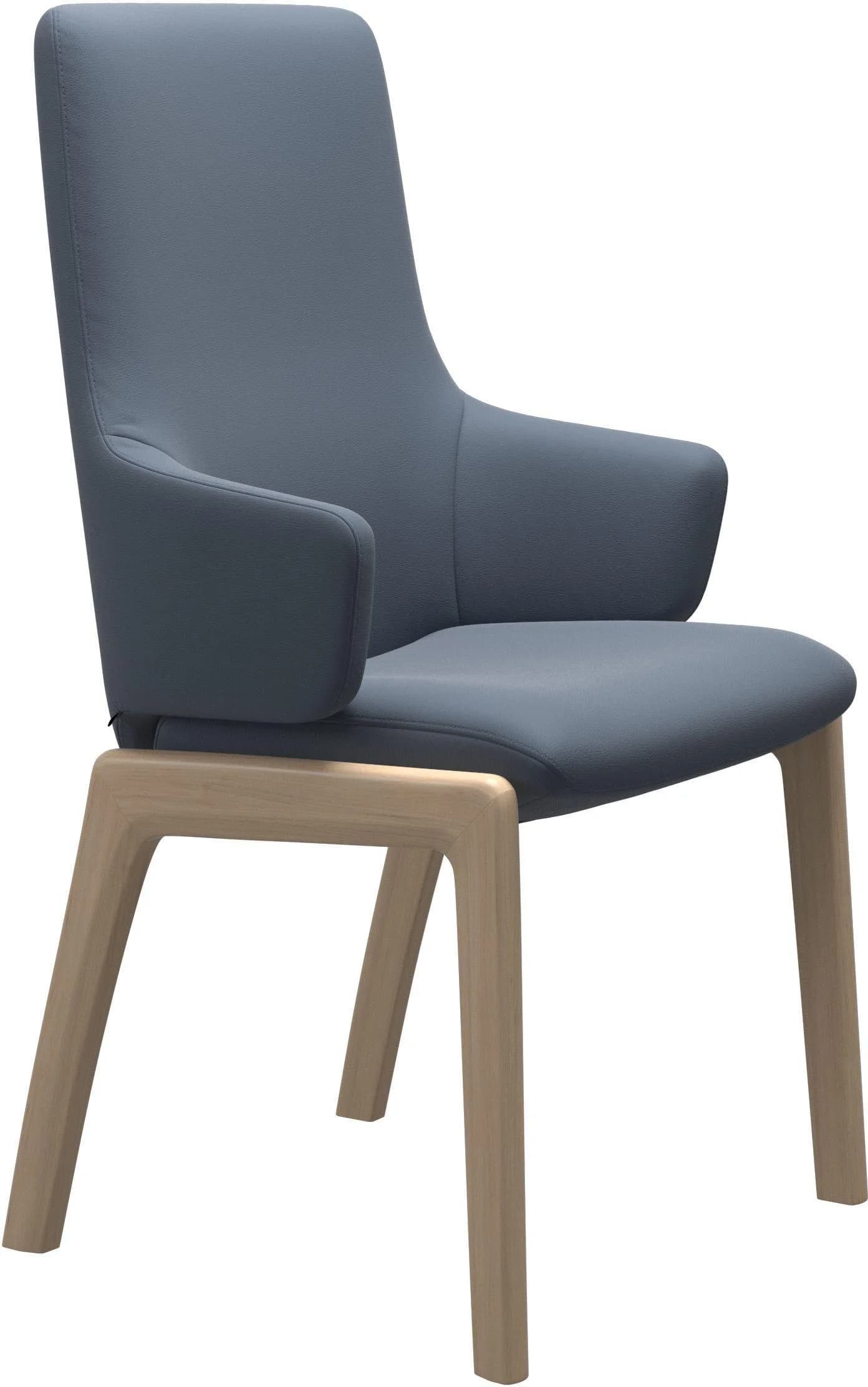 Polsterstuhl STRESSLESS Laurel Blau Leder PALOMA