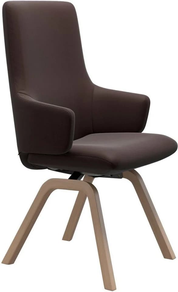 STRESSLESS Laurel Polsterstuhl Leder Eiche braun