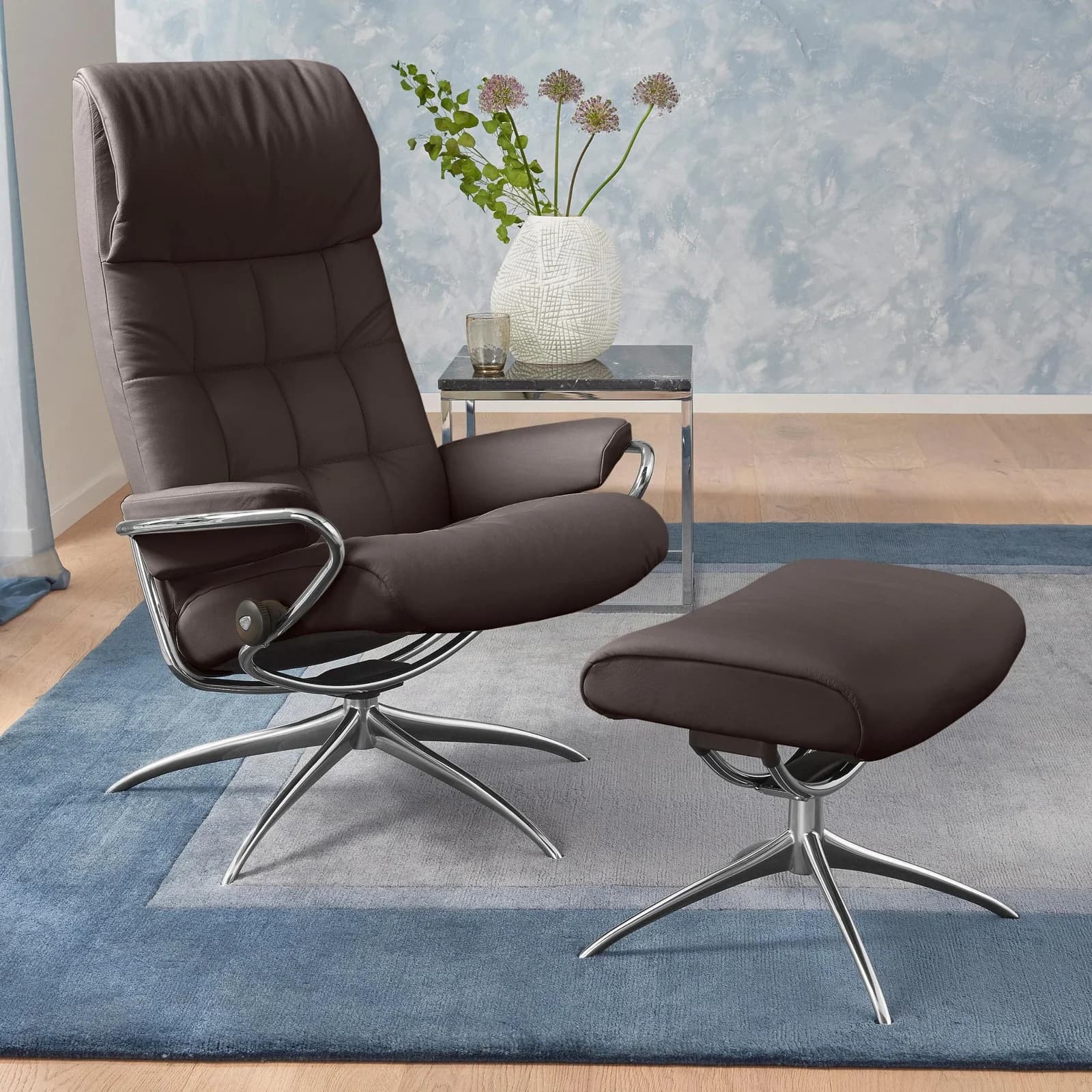 Relaxsessel STRESSLESS London Leder Braun
