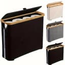 Bellaro Life Toiletten-Ersatzrollenhalter für 12 Rollen Schwarz Bambus Bild 2