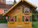 Belladoor Spielhaus Tom 260x253 cm Naturbelassen Bild 4