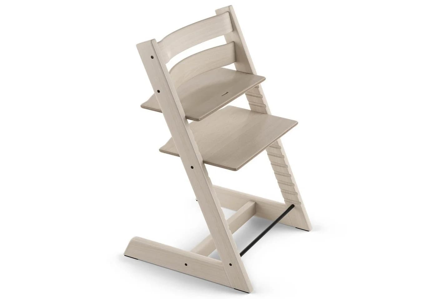Stokke Hochstuhl Tripp Trapp Buche Beige Grau Weiß höhenverstellbar - Bild 2