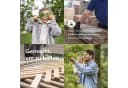 Stokke Hochstuhl Tripp Trapp Weiß Buche Massivholz Höhenverstellbar Bild 5