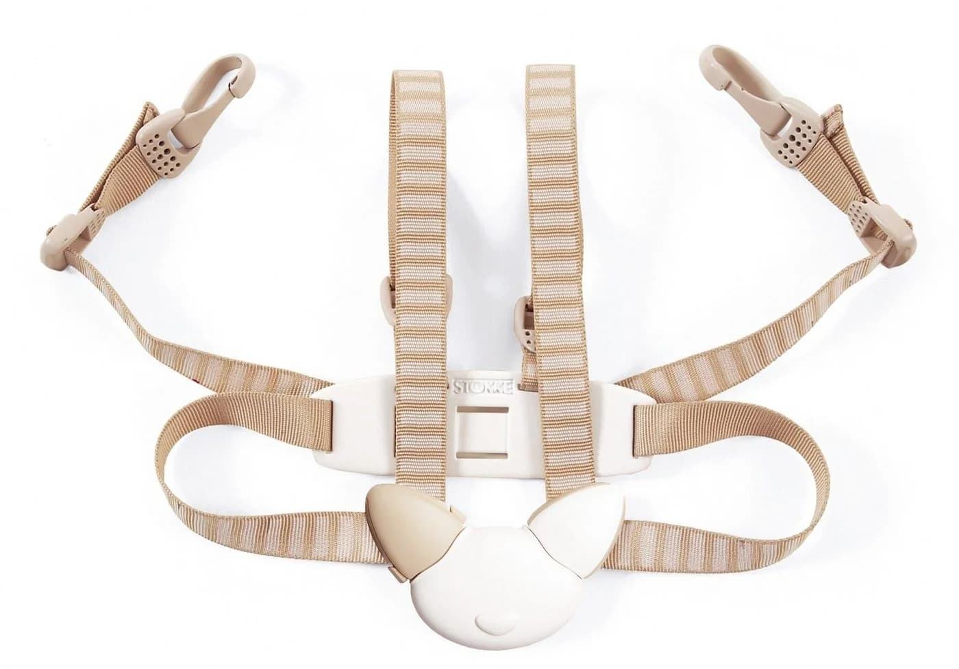 Stokke 5-Punkt-Sicherheitsgurt Haltegurt für Tripp Trapp Hochstuhl Beige - Bild 5
