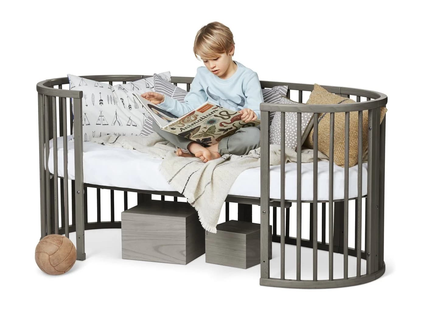 Stokke Spannbettlaken Weiß für Sleepi Junior Matratze - Bild 5