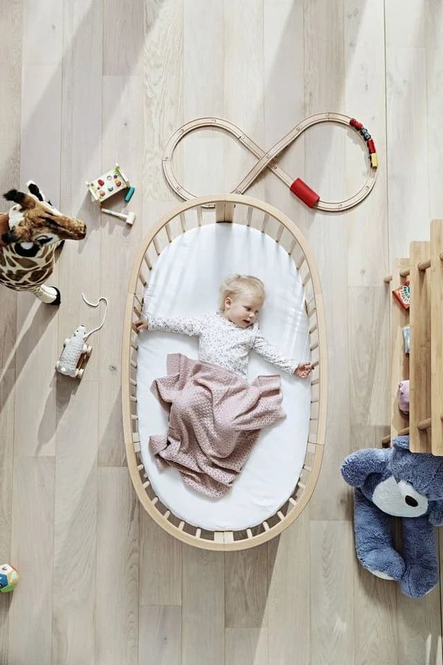 Stokke Babymatratze Sleepi für Sleepi Bett V2, 10 cm hoch - Bild 4