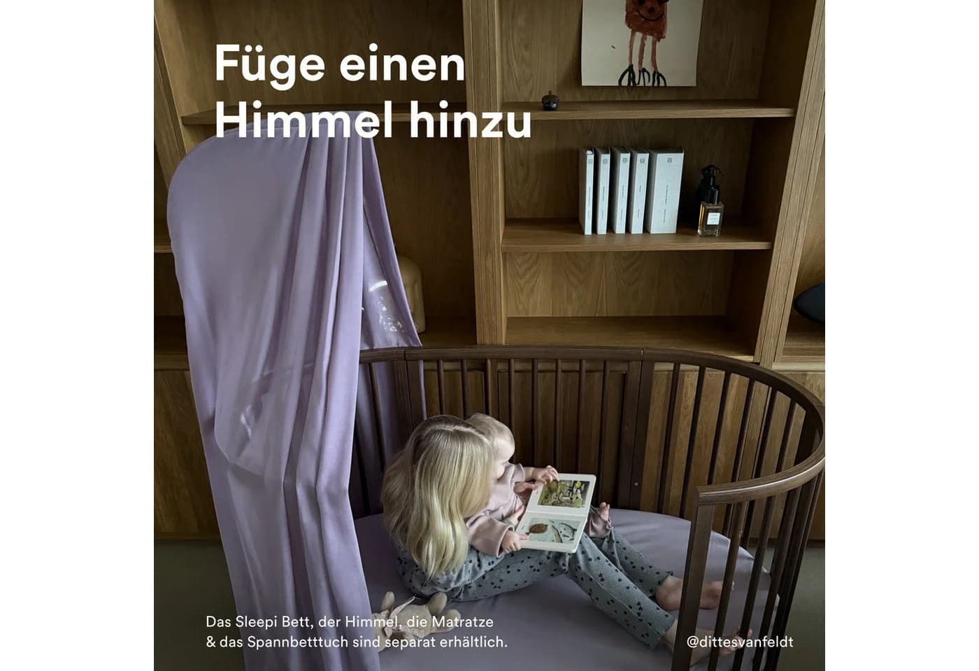 Stokke Himmelstange Sleepi Himmelstange V3 Buchenholz - Bild 3