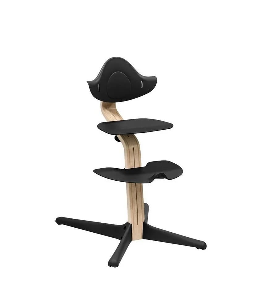 Stokke Hochstuhl Nomi® Schwarz Eiche/Buche Aktiv Sitzen - Bild 2