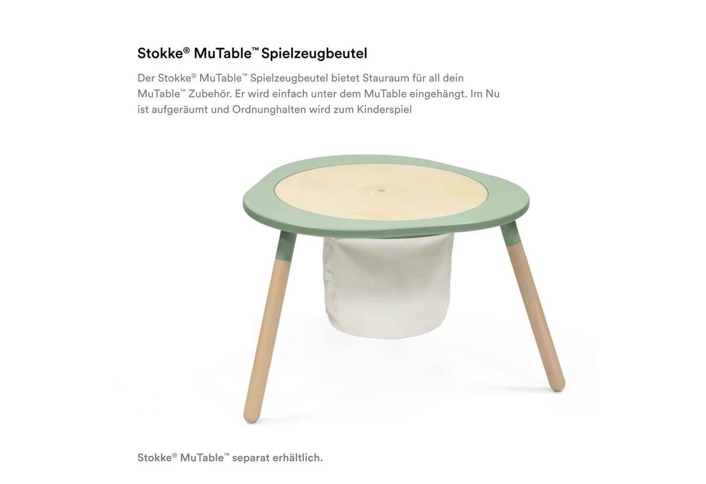 Stokke Spieltisch MuTable™ Spielzeugbeutel V2 - Bild 3