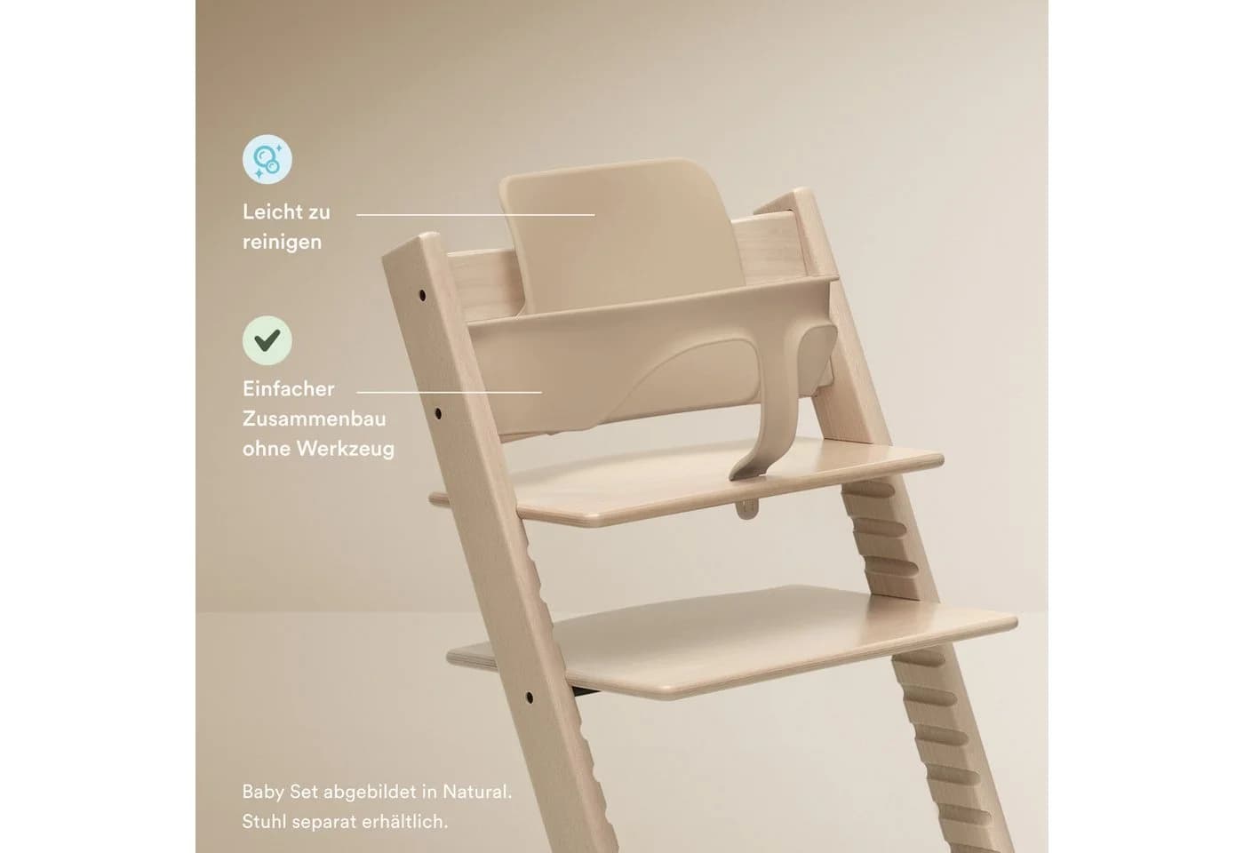 Stokke Hochstuhlaufsatz Baby Set² für Tripp Trapp ab 6 Monaten - Bild 3