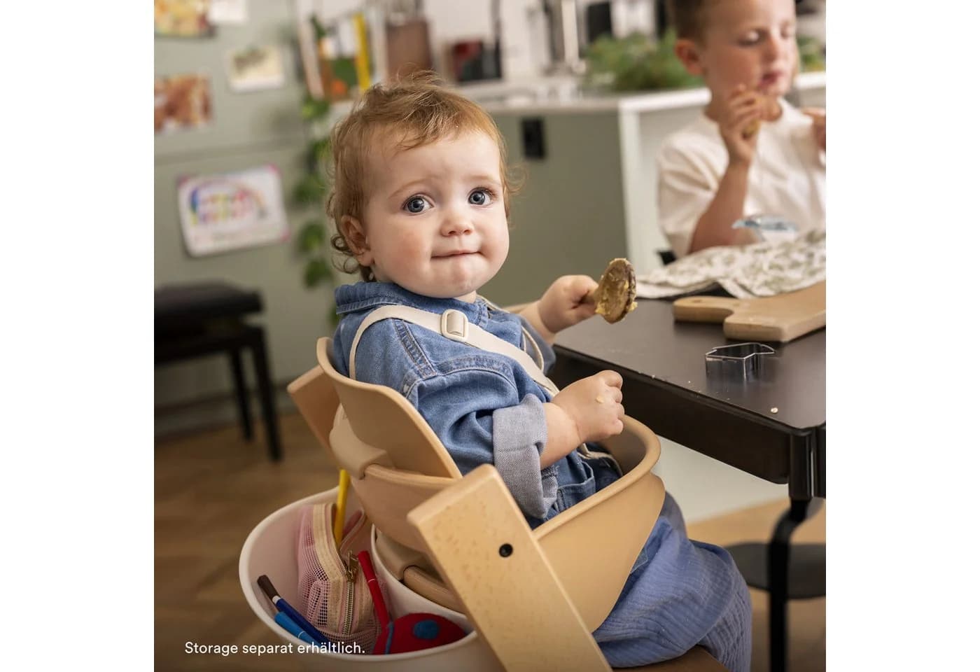 Stokke Haltegurt² 5-Punkt-Gurt für Tripp Trapp Hochstuhl Beige/Braun - Bild 5