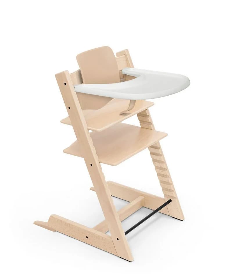 Stokke Tripp Trapp Hochstuhl mit Babyset & Tray - Massivholz - Bild 2