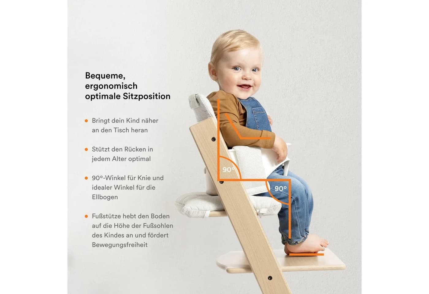 Stokke Tripp Trapp Hochstuhl mit Baby Set² Buche - Bild 5