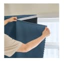 Diwzbyn Selbstklebendes Verdunklungsrollo Tiefblau Bild 2