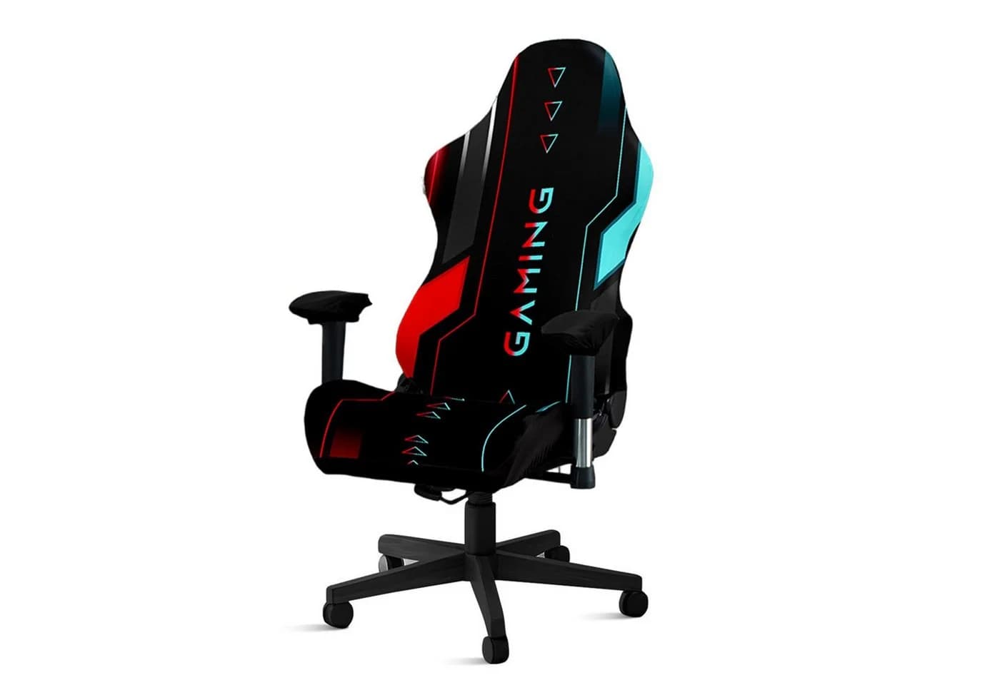 Agger Gaming Stuhlbezug Stretch Universell Bürostuhl Bezug Waschbar Rutschfest - Bild 2