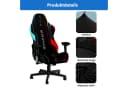 Agger Gaming Stuhlbezug Stretch Universell Bürostuhl Bezug Waschbar Rutschfest Bild 3