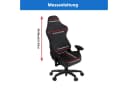 Agger Gaming Stuhlbezug Stretch Universell Bürostuhl Bezug Waschbar Rutschfest Bild 5