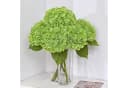 Agger Kunstblumenstrauß 4Pcs Seiden Hortensie Grün Bild 1